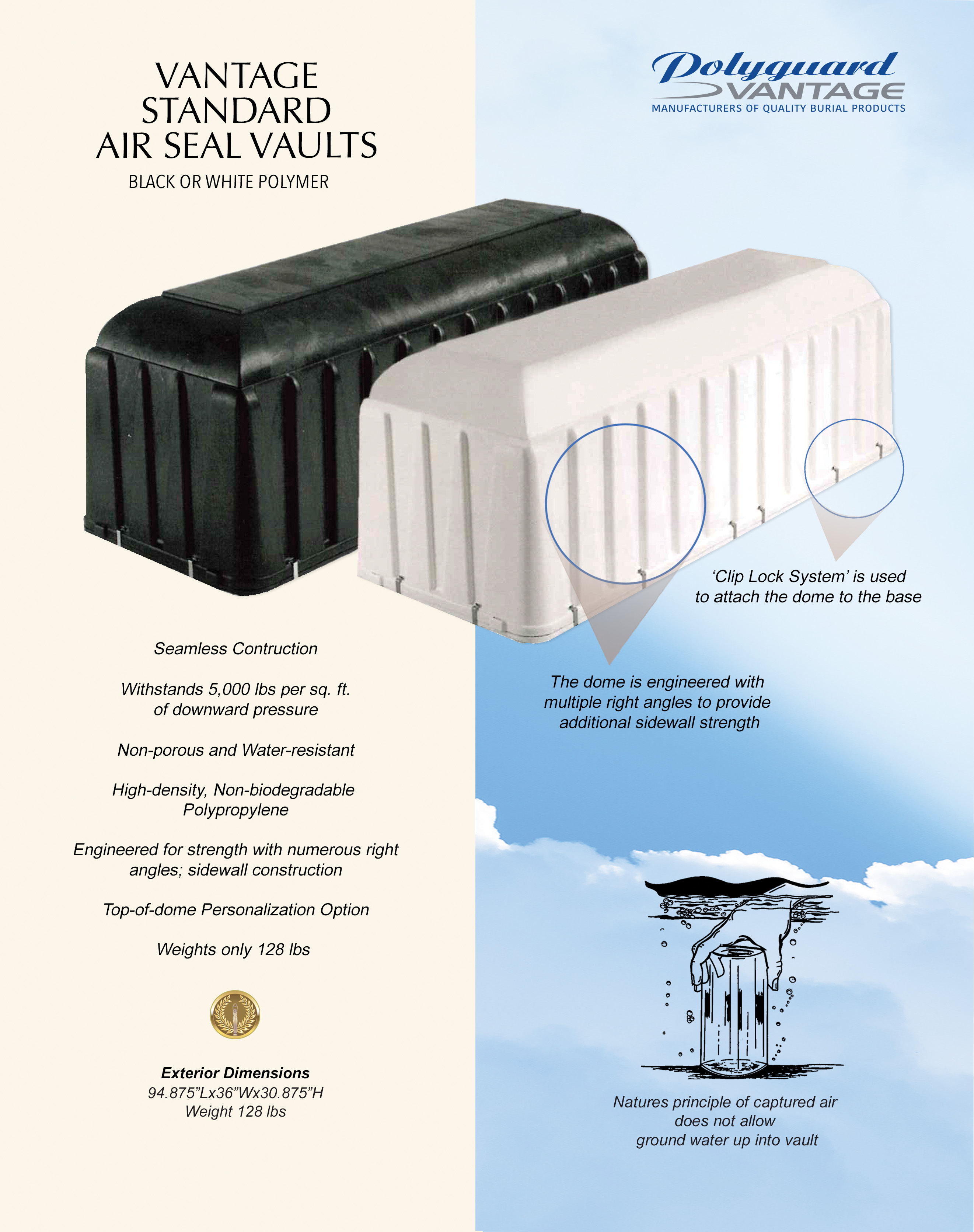 Polyguard/Vantage Standard Vault